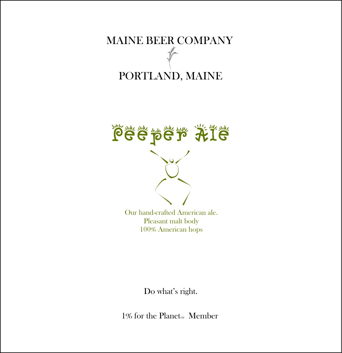 Maine Peeper