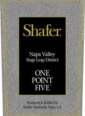 2014 Shafer One Point Five Cabernet Sauvignon