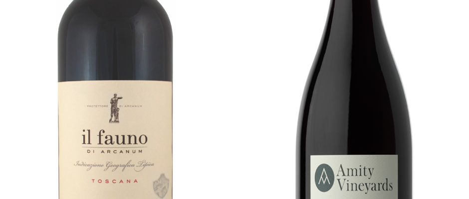 2013 ARCANUM IL FAUNO & 2013 AMITY PINOT NOIR