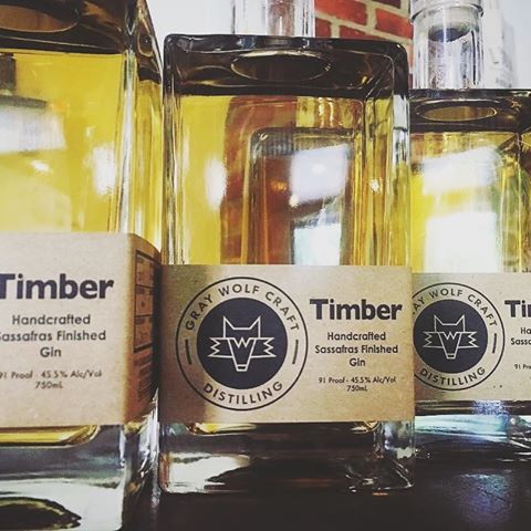 Gray Wolf Craft Distilling Timber Gin