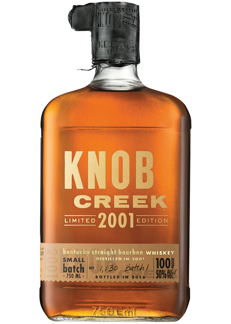Knob Creek 2001 Limited Edition Bourbon Whiskey Batch #4