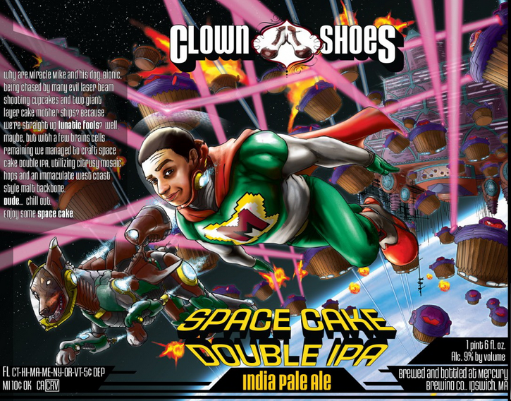 Clown Shoes Space Cake