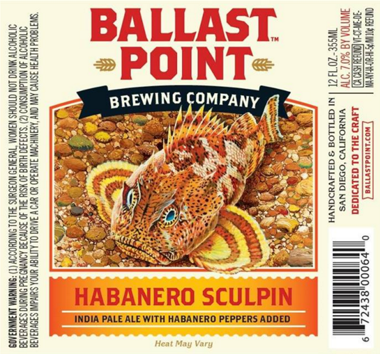 Ballast Point Habanero Sculpin