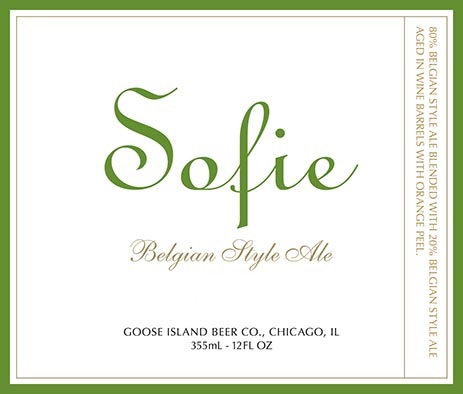 Goose Island Sofie