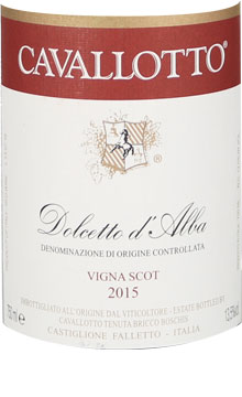 2015 Cavollotto Dolcetto d’Alba